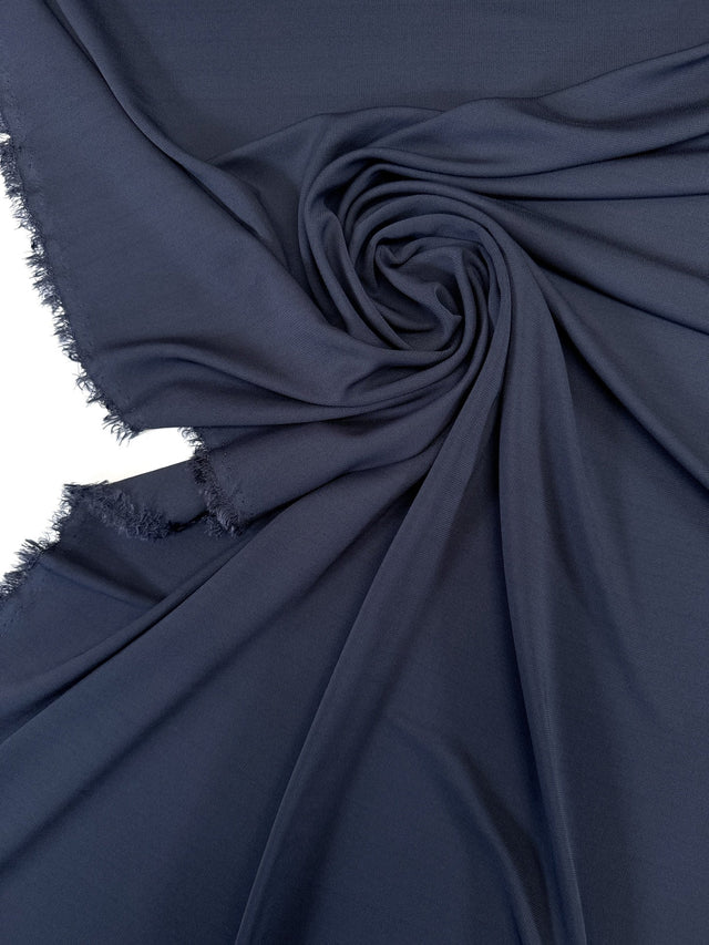 Viscose Elastane Knit Blue Striped