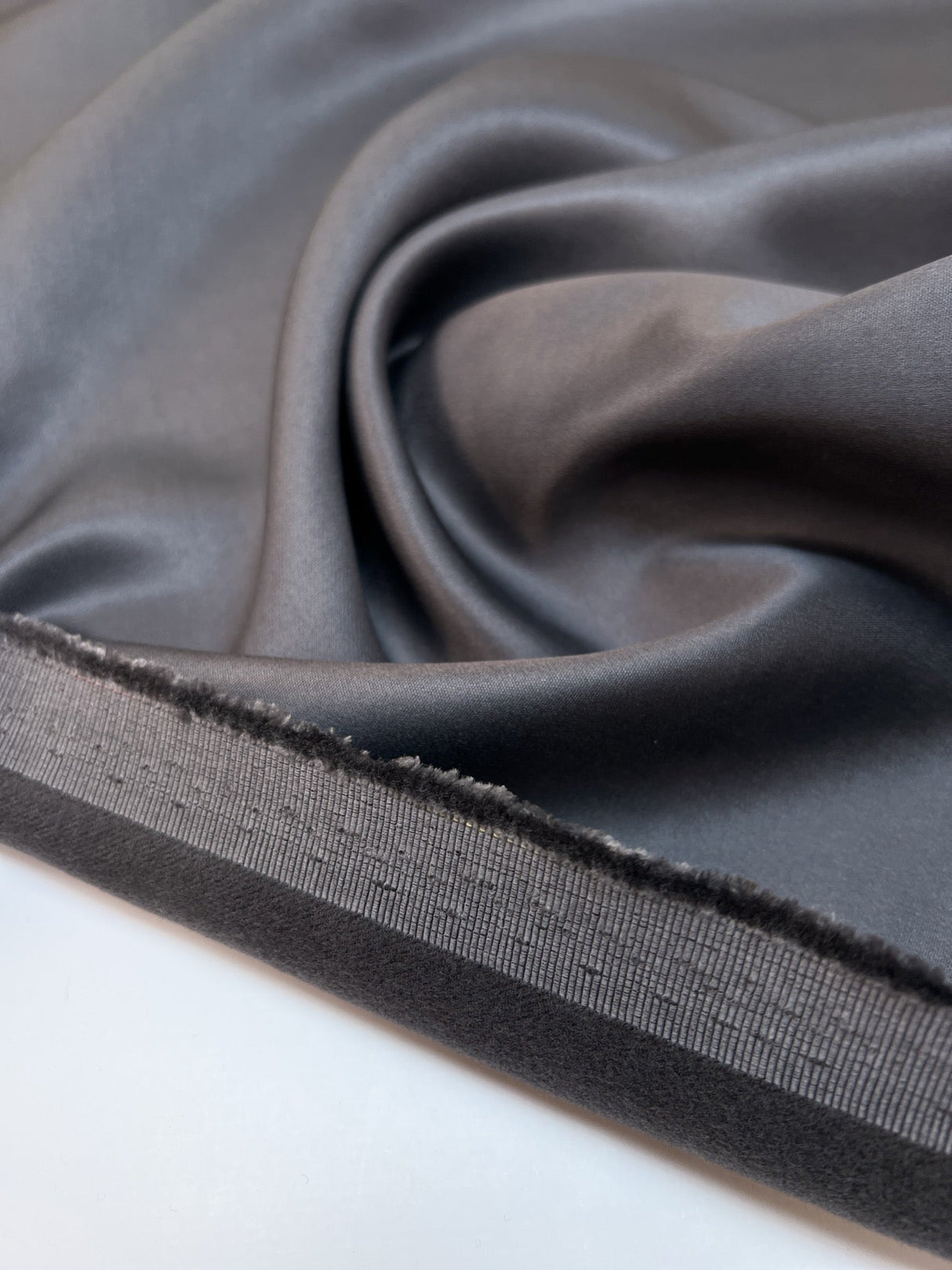 Wool Polyamide Casual Fabric Gray