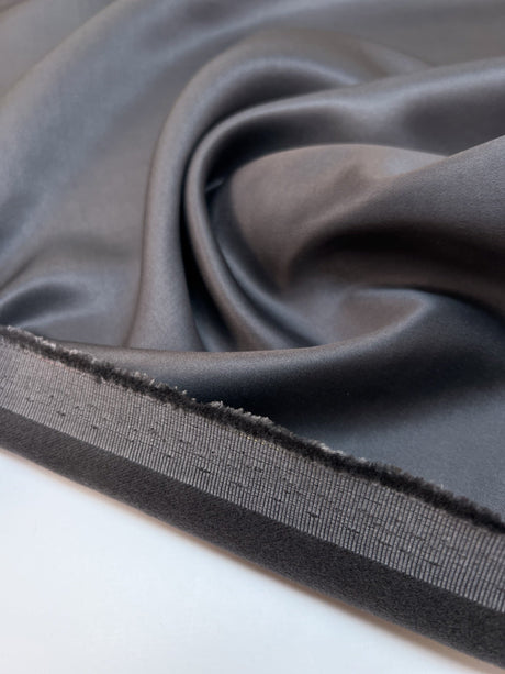 Wool Polyamide Casual Fabric Gray