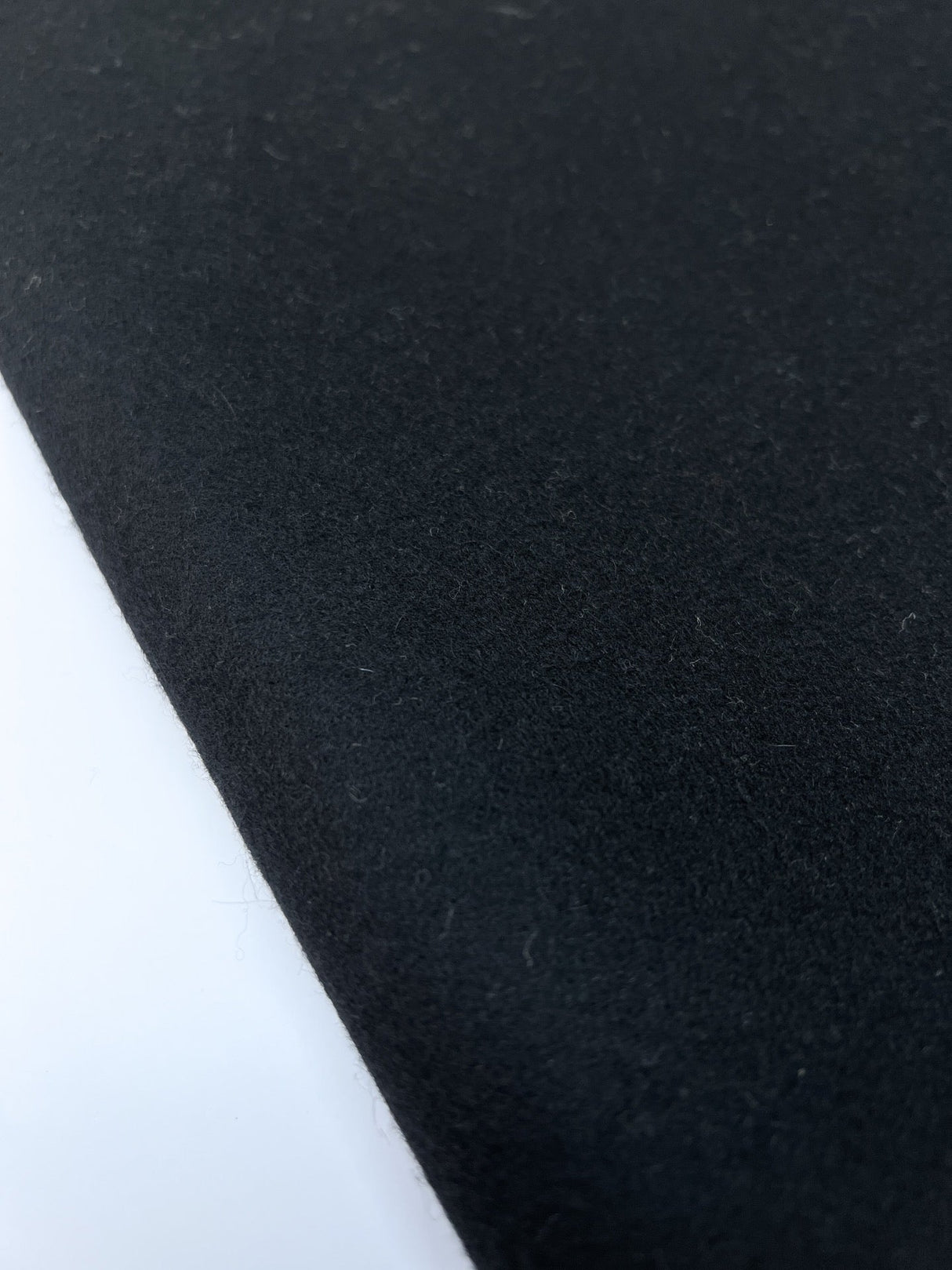 Wool Crepe Blue Black Italian
