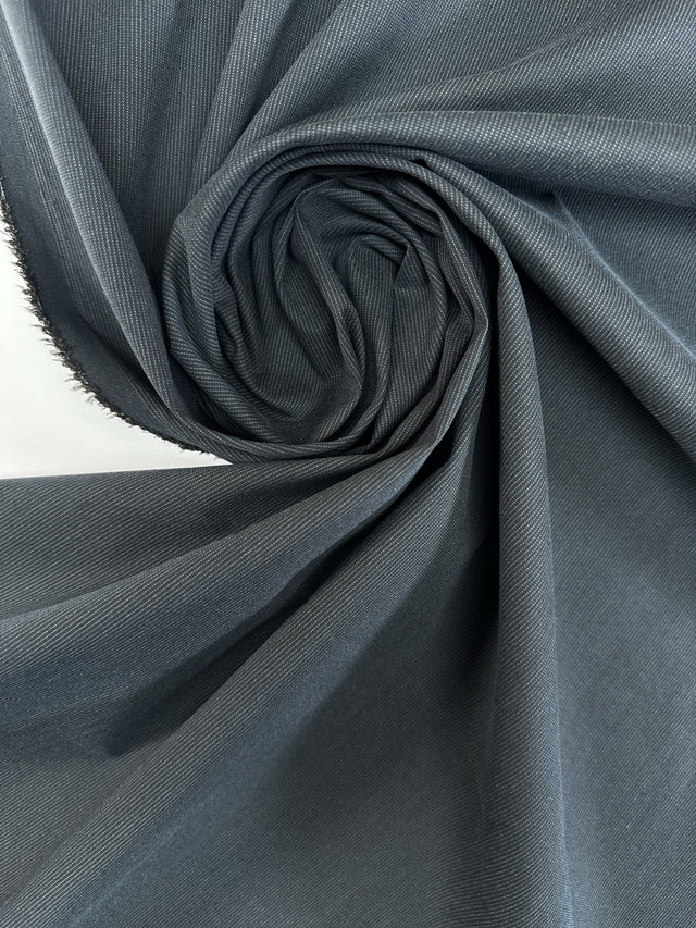 Striped Polyester Viscose Blend Woven