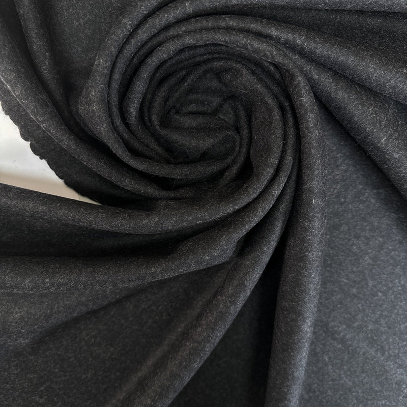 Wool Tweed Melange Gray