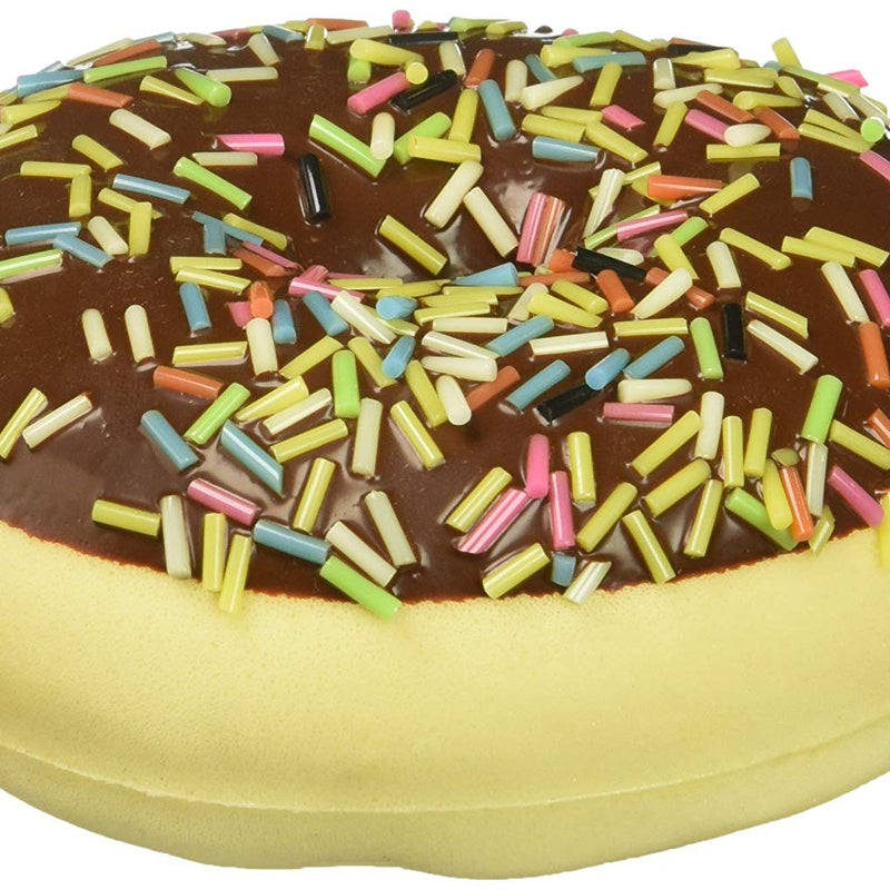 Fake Rubber Chocolate Donut, 1 each