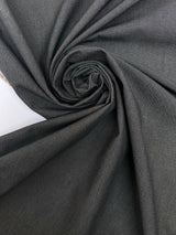 Italian Gray Cotton Blend Jacket Fabric