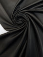 Black Twill Blend Suit Fabric