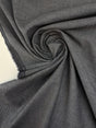 Italian Cotton Plain Weave Gray Shades Fabric