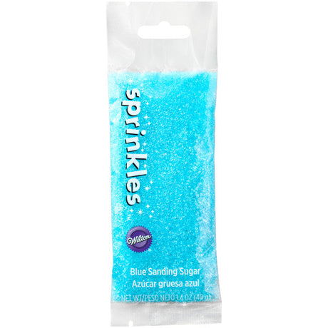 Wilton Blue Sanding Sugar Sprinkles – 1.4 oz.