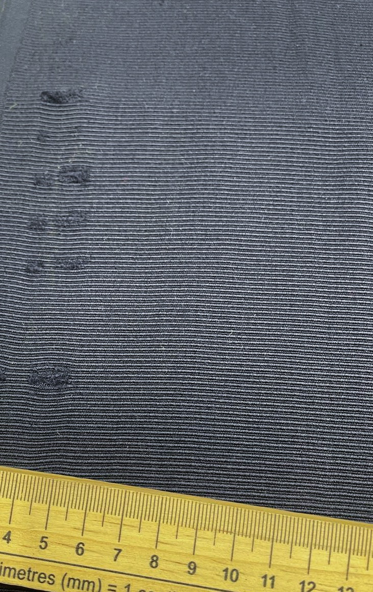Italian Purple Blue Wool Suit Fabric