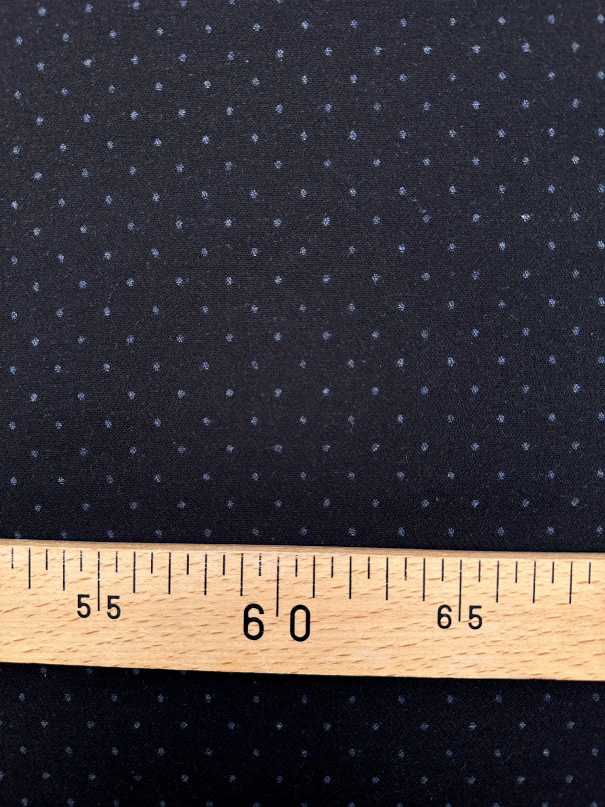 Cotton Jacquard Blue Polka Dot