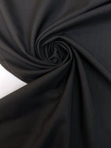 Wool Suit Fabric Black