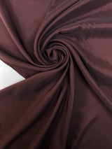 Viscose Lining Red Brown Stretch