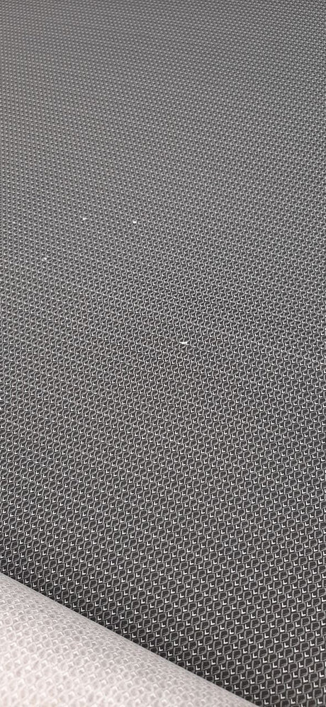 Cotton Poplin Gray Geometric Print
