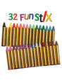 Kids 32-color face paint set for Halloween costumes