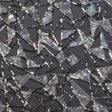 Stretch Mesh Sequin Fabric Black Silver