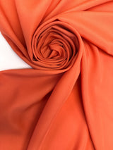 Polyester Crepe Orange