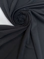 Black Polyamide Elastane Knitted Fabric