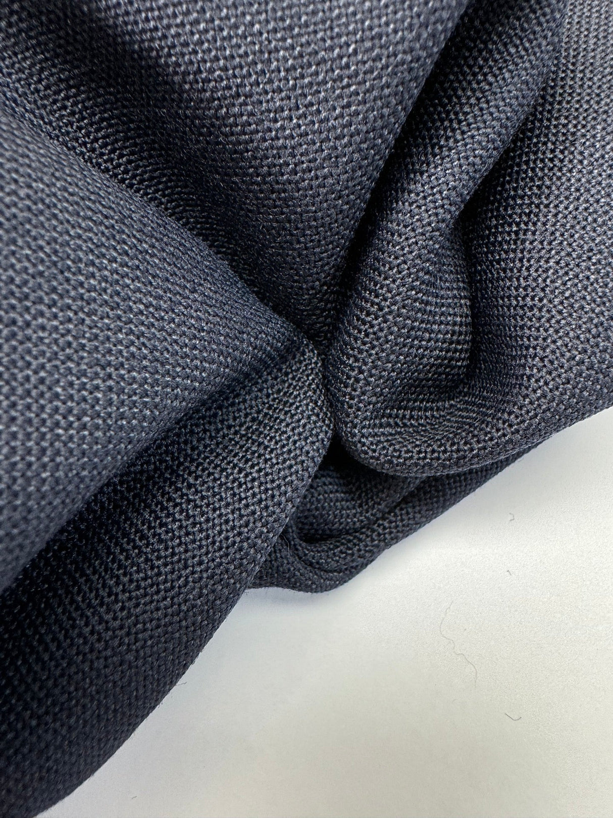 Wool Polyamide Suit Fabric Blue