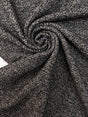 Wool Blend Knitted Coat Fabric Gray Beige Black