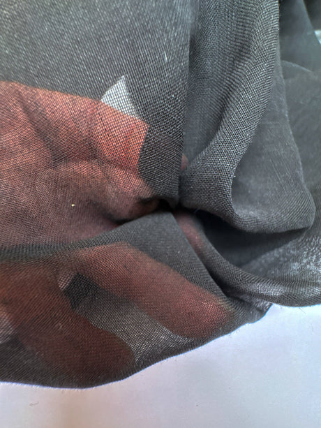 Black Polyester Plain Woven Polyester