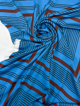 Printed Polyester Sateen
