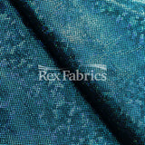 B'Dazzled Velvet Polyester Spandex Fabric - Multiple Colors, Glitter Finish, 58/60" Width (1 Yard)