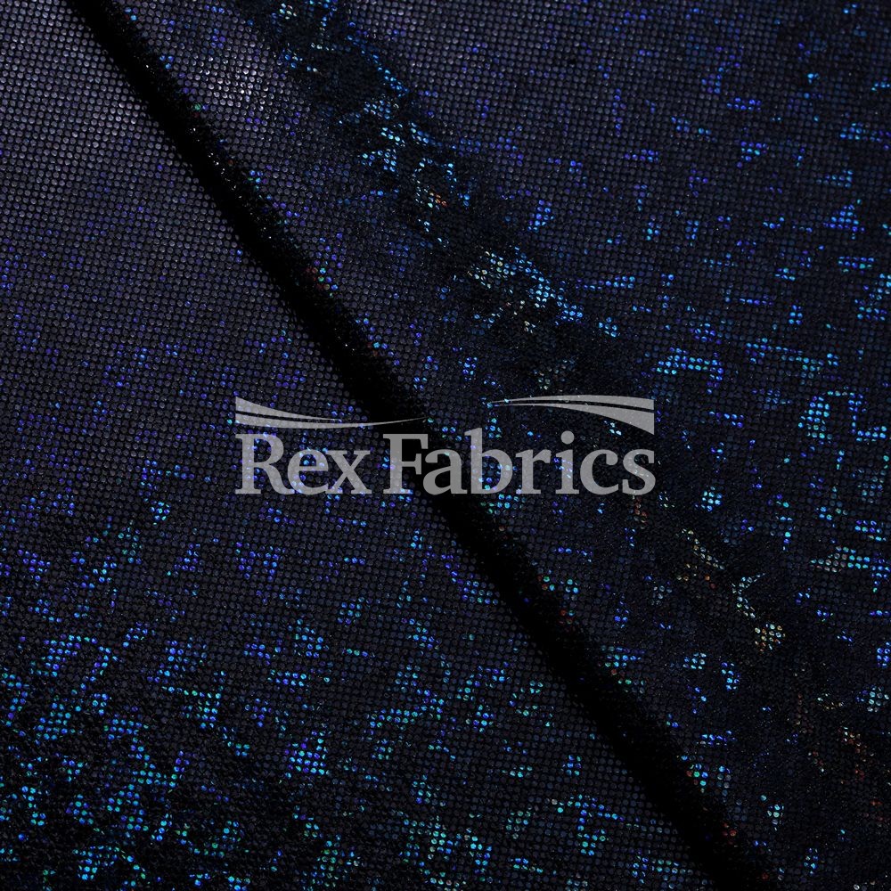 B'Dazzled Velvet Polyester Spandex Fabric - Multiple Colors, Glitter Finish, 58/60" Width (1 Yard)