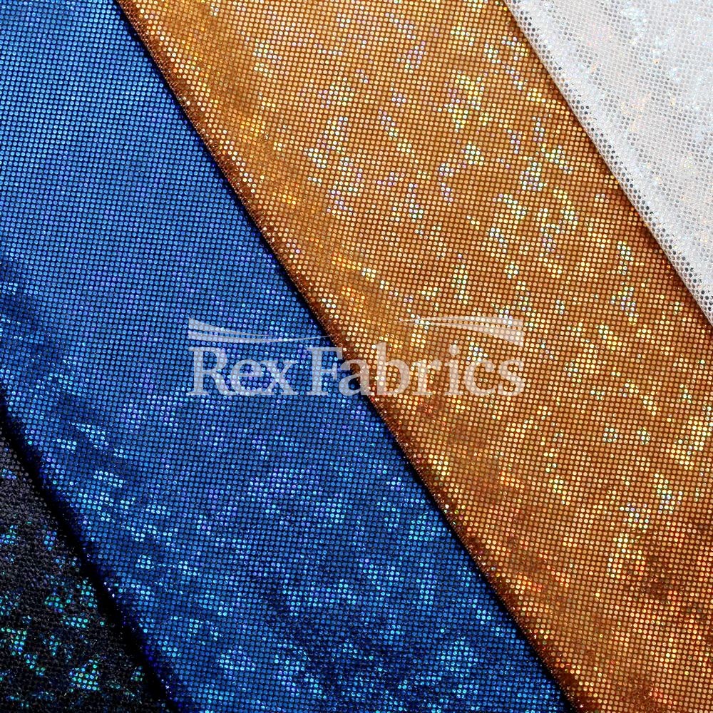 B'Dazzled Velvet Polyester Spandex Fabric - Multiple Colors, Glitter Finish, 58/60" Width (1 Yard)