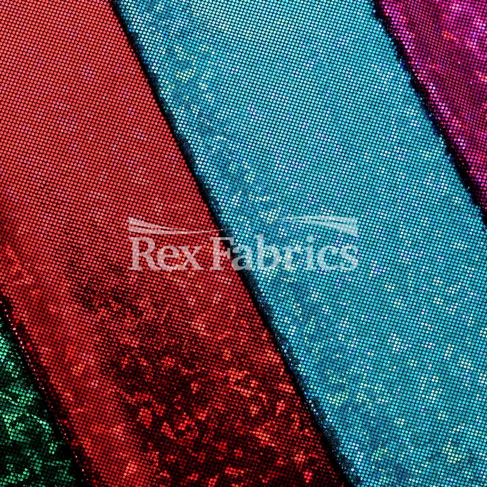 B'Dazzled Velvet Polyester Spandex Fabric - Multiple Colors, Glitter Finish, 58/60" Width (1 Yard)