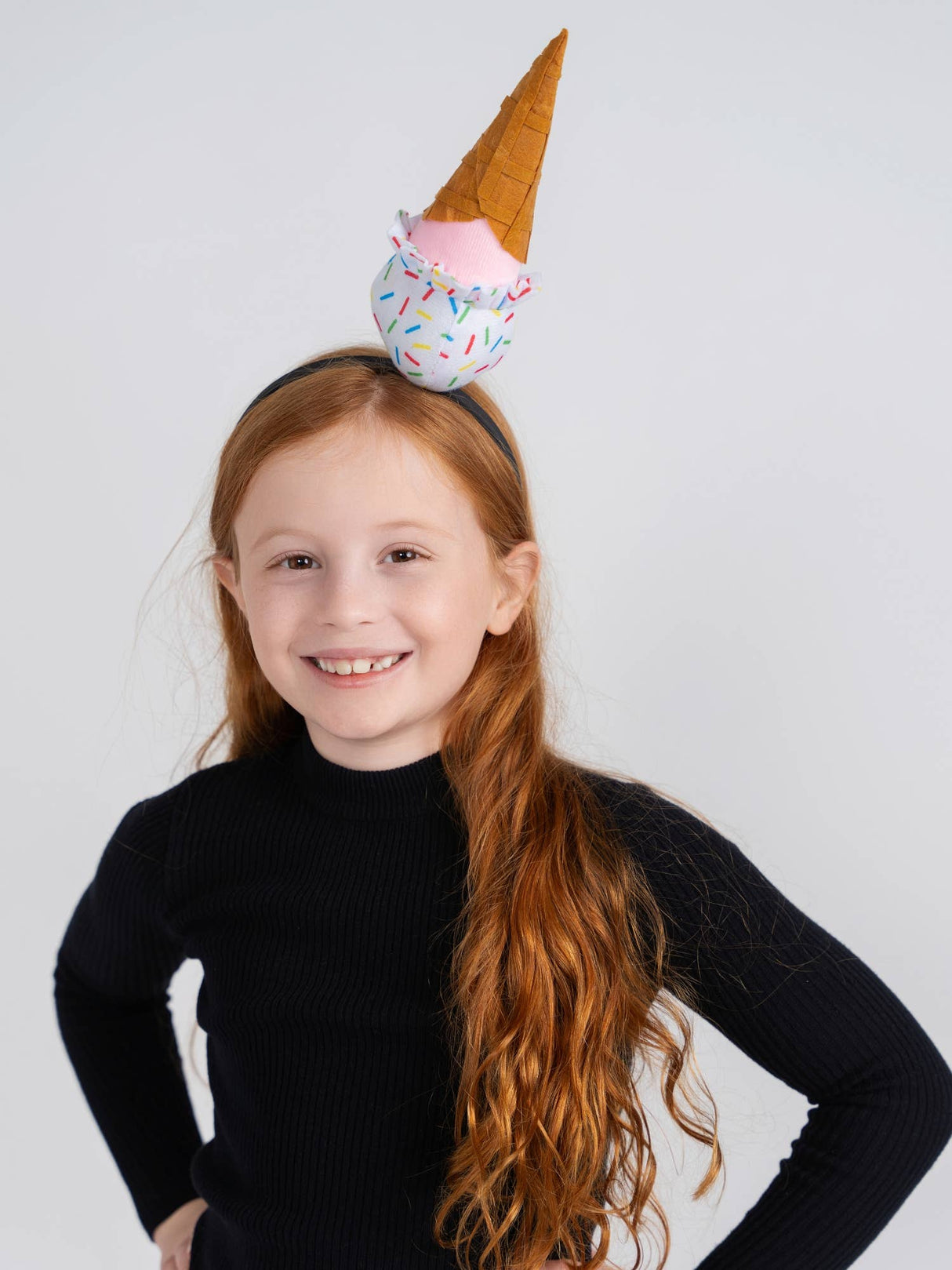 Ice Cream Cone Headband Costume Accessory