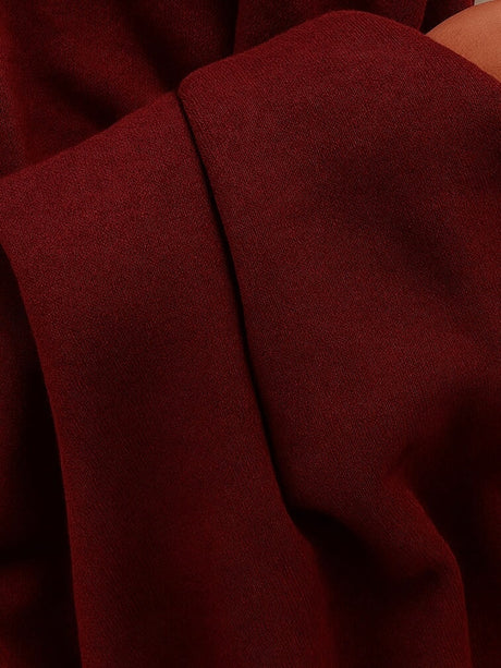 Ultra Soft Faux Cashmere Knit Burgundy