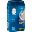 Gerber Rice Single Grain Cereal 8 Oz