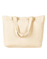 Cotton Twill Horizontal Shopper