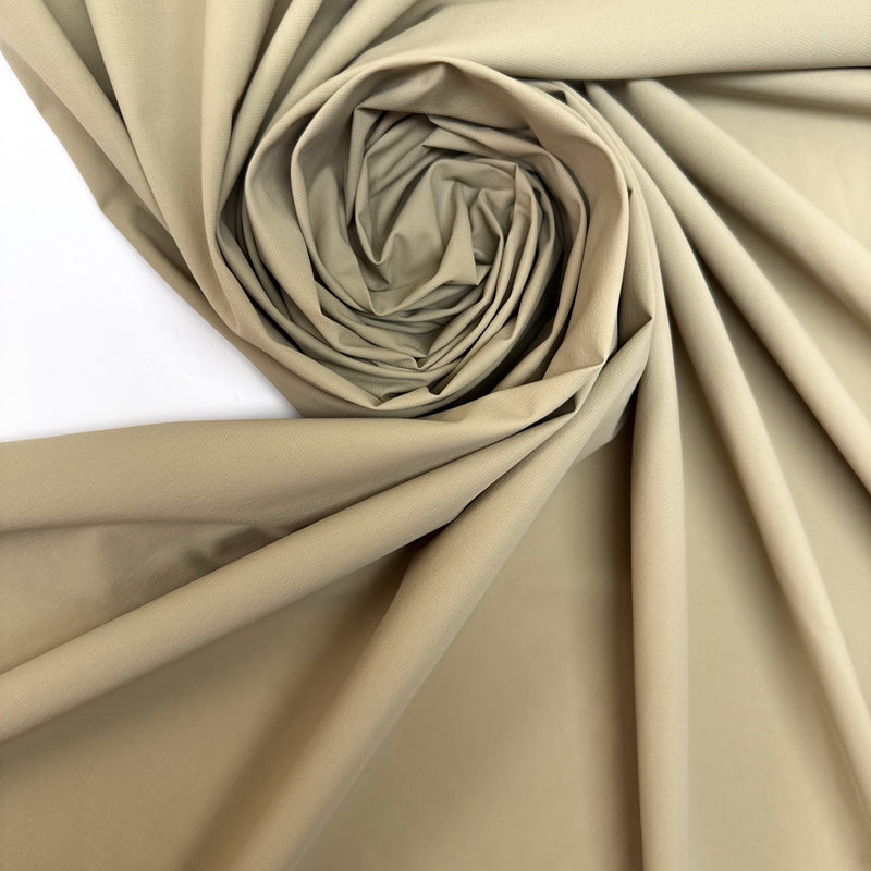 Polyamide Elastane Ripstop Checked Gray Beige