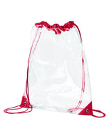 PVC Clear Drawstring Bag