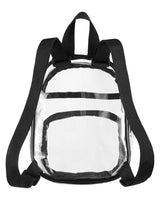 Unisex Clear PVC Mini Backpack