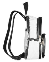 Unisex Clear PVC Mini Backpack