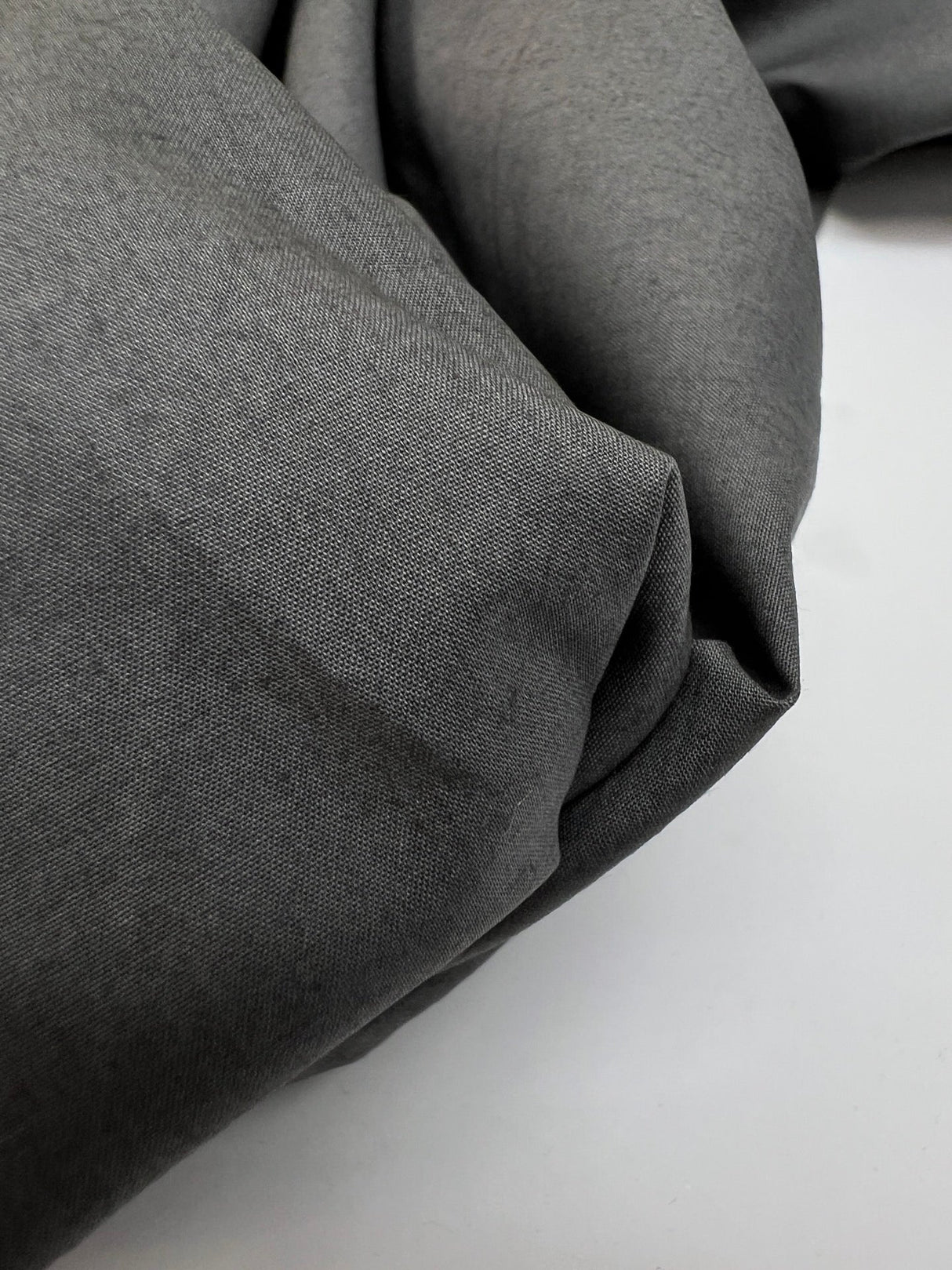 Cotton Poplin Gray Black