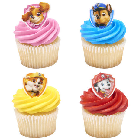PAW Patrol Pups to the Rescue Cupcake Rings 12 per order - new style!