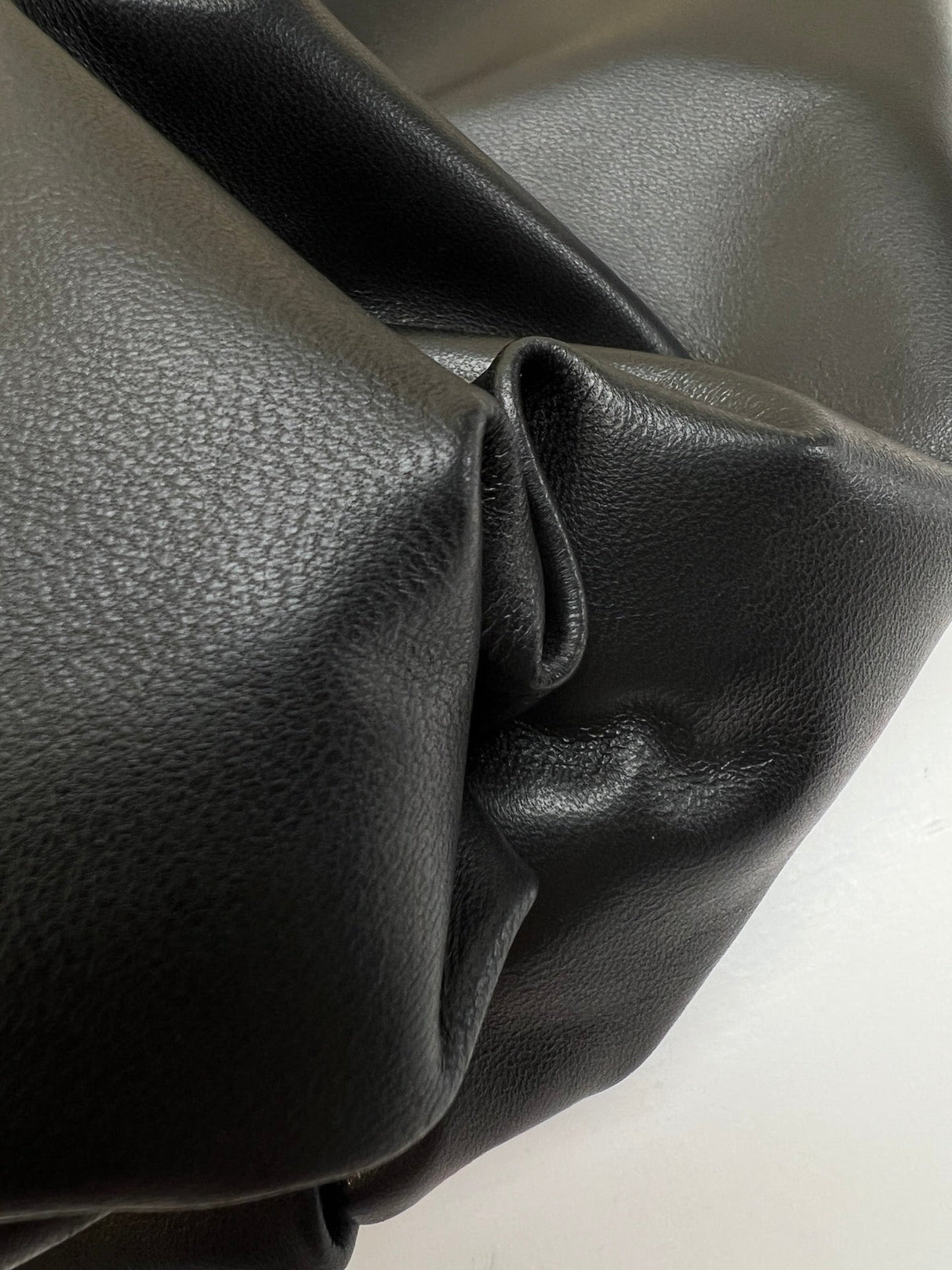 Black Stretch Leather