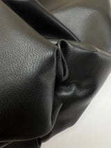 Black Stretch Leather