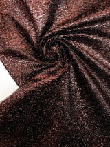 Lurex Woven Fabric Brown Shade