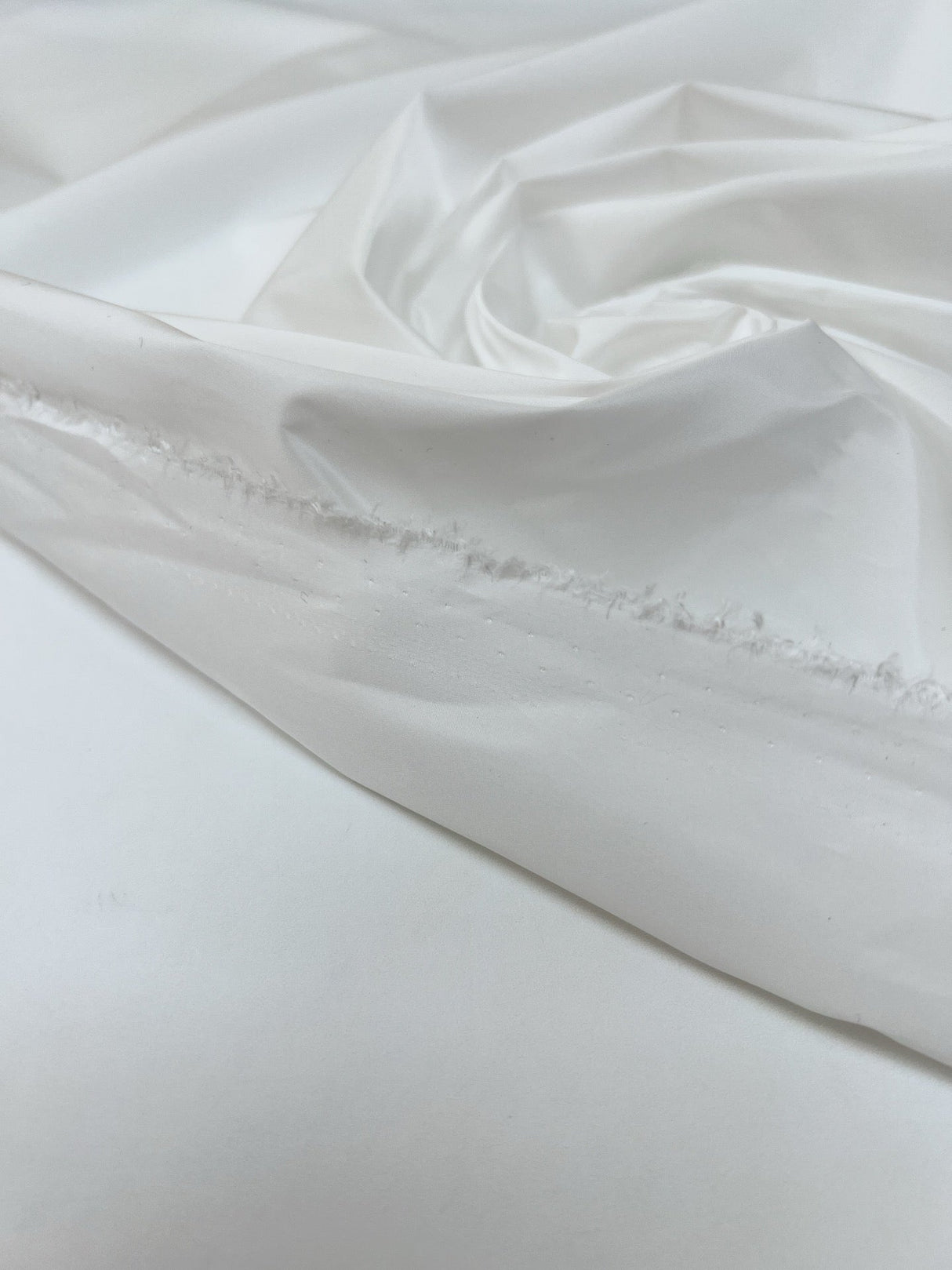 White Water-Repellent Polyamide Fabric