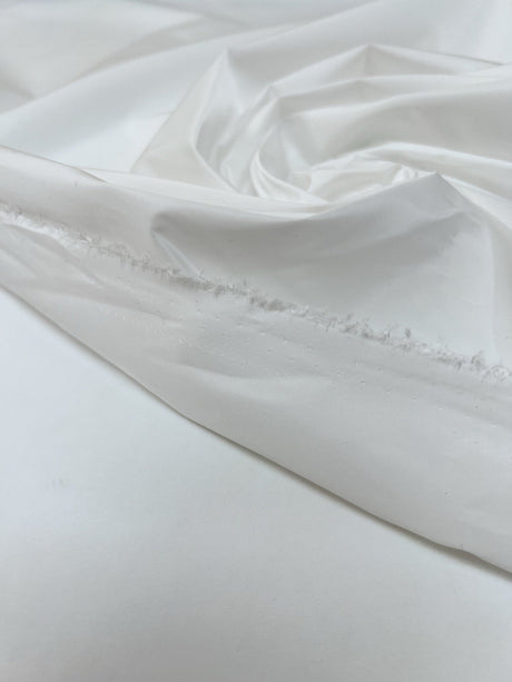 White Water-Repellent Polyamide Fabric