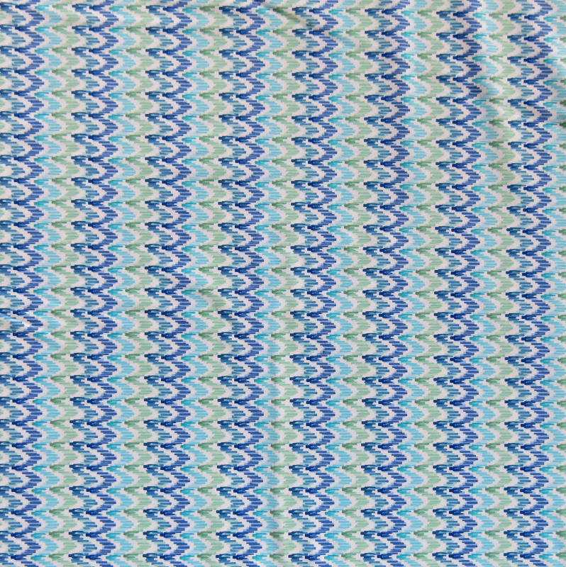 Swim Knit Nylon Spandex Beachcomber Zig Zags