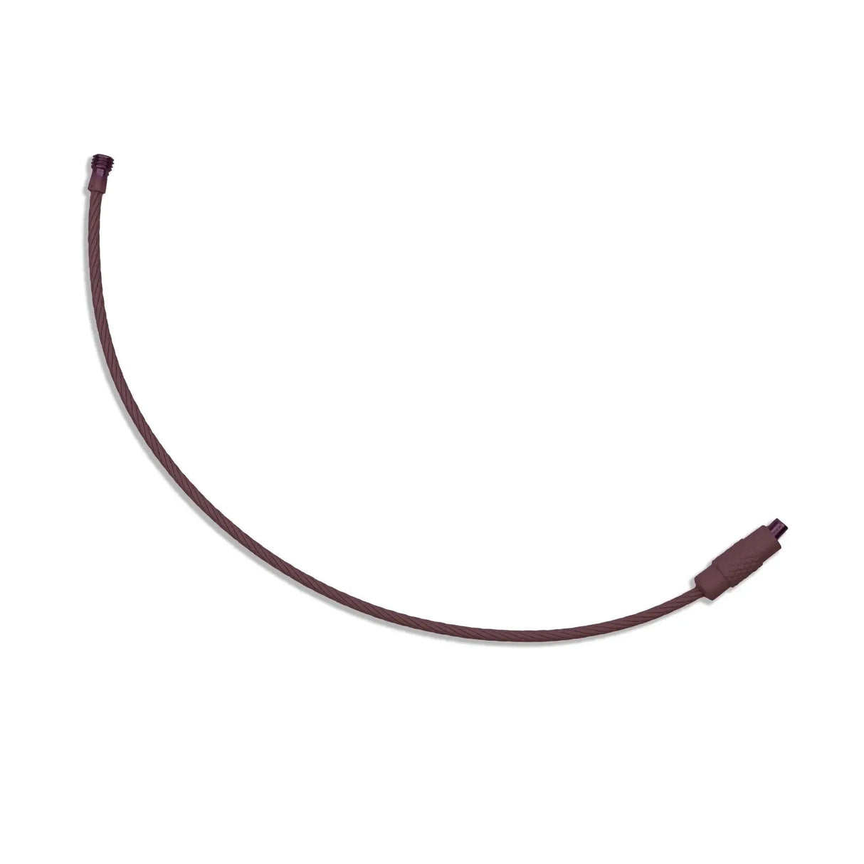 Beadable Charm Tumbler Cable - Brown (5 Cables - 6" x 1.5mm thick)