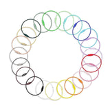 Beadable Charm Tumbler Cable - Grass Green (5 Cables - 6" x 1.5mm thick)