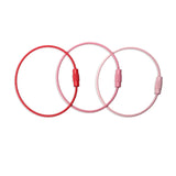 Beadable Charm Tumbler Cable - Light Pink (5 Cables - 6" x 1.5mm thick)