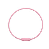 Beadable Charm Tumbler Cable - Light Pink (5 Cables - 6" x 1.5mm thick)