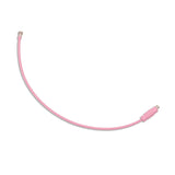 Beadable Charm Tumbler Cable - Light Pink (5 Cables - 6" x 1.5mm thick)