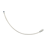 Beadable Charm Tumbler Cable - Silver (5 Cables - 6" x 1.5mm thick)